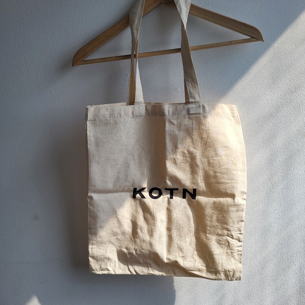 Kotn tote bag - arabic on one side - cotton tote bag - Picture 1 of 2